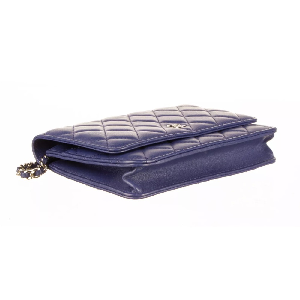 sold* CHANEL Quilted Lambskin Wallet On Chain Bag - Picture 4 of 8